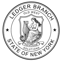 LedgerBranch seal — Old West Solutions